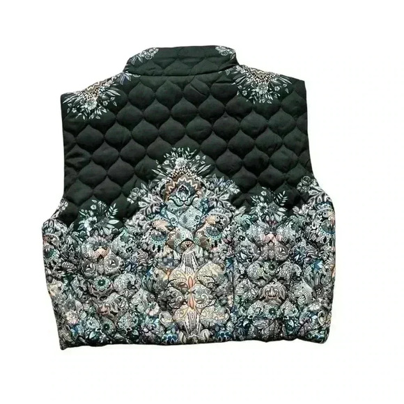 Current air crop diamond quilted puffer vest black/multi
multiple sizes - Picture 3 of 7